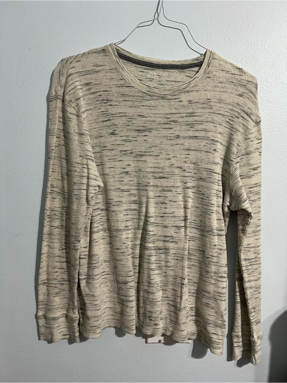 Old navy soft washed marled thermal shirt